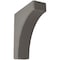 Ekena Millwork 3 1/2"W x 10"D x 12"H Clarksville Wood Vintage Decor Bracket, Reclaimed Grey BKTWD04X10X12CVGY - alternate 1